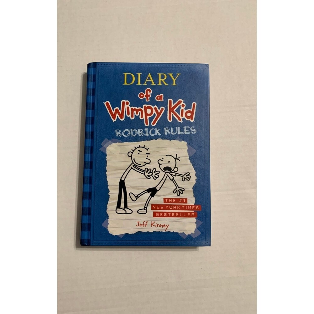 Diary of a Wimpy Kid Rodrick Rules hardback book. New.